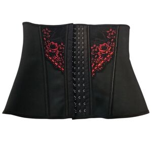 2 for $10 Black and Red Lace Waist Trainer Shape Wear Medium